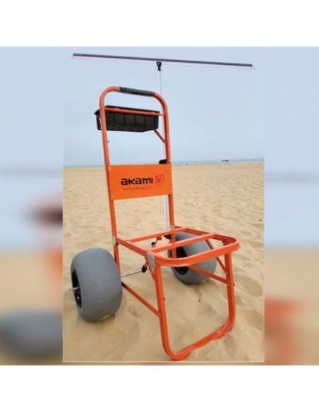 Chariot de pêche en aluminium de taille moyenne Produits de pêche de chariot  de plage - Chine chariot à plage de pêche, chariot en aluminium de pêche