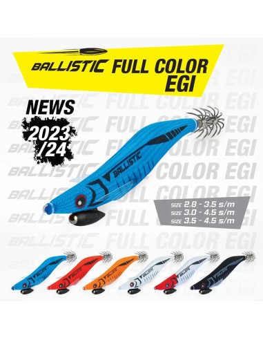 New BALLISTIC Egi Full Color by DTD for Extraordinary Catches!